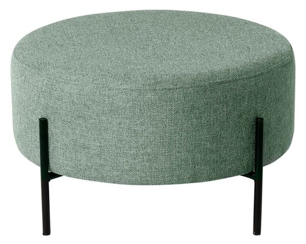 MUZZA Puf amila Ø 60 cm zelený