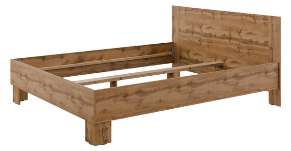 Spálňa NEJBY BARNABA PREMIUM 250 s posteľou 160x200 cm s vyšším čelom, dub wotan