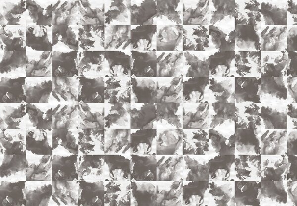 Fototapeta - Atramentová mozaika (147x102 cm)