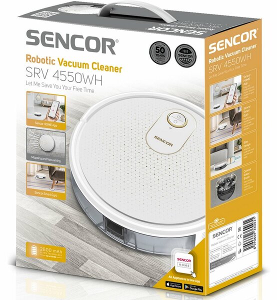 Sencor SRV 4550WH robotický vysávač