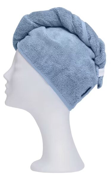 Turban froté MODAL SOFT sivá modrá 70 cm