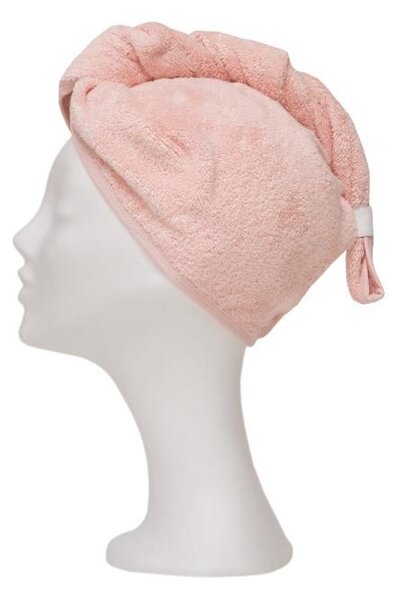 Turban froté MODAL SOFT svetlá ružová 70 cm