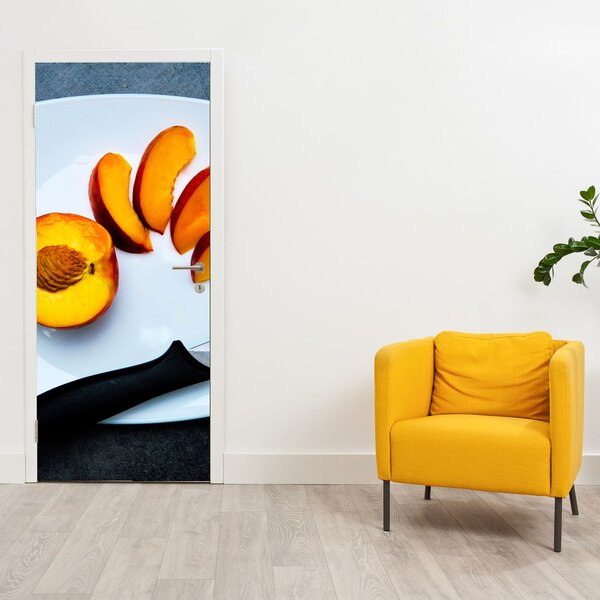 Fototapeta na dvere - Broskyňa (95x205cm)