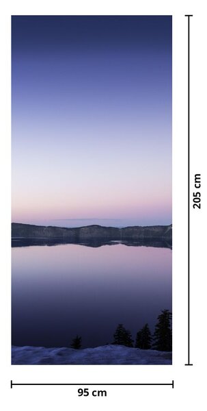 Fototapeta na dvere - Jazero (95x205cm)