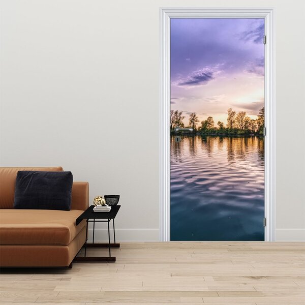 Fototapeta na dvere - Jazero (95x205cm)