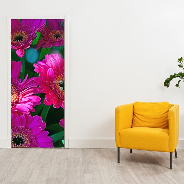Fototapeta na dvere - Kvety (95x205cm)