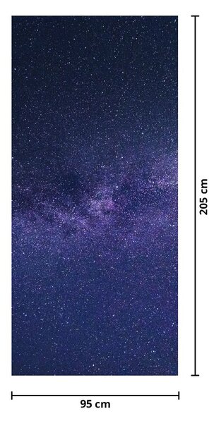 Fototapeta na dvere - Galaxia (95x205cm)