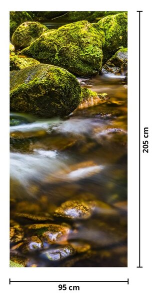 Fototapeta na dvere - Potôčik (95x205cm)