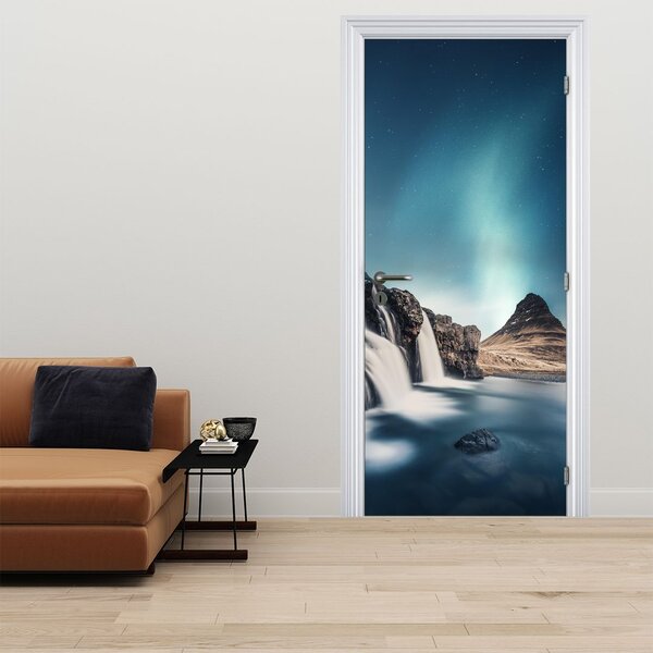 Fototapeta na dvere - Vodopády (95x205cm)