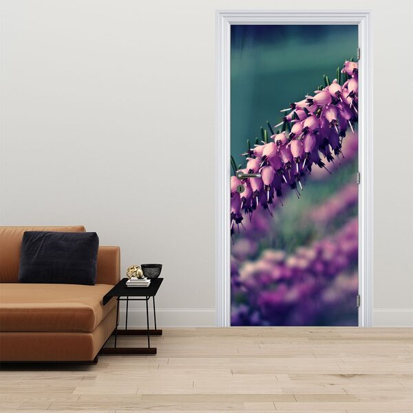Fototapeta na dvere - Levanduľa (95x205cm)