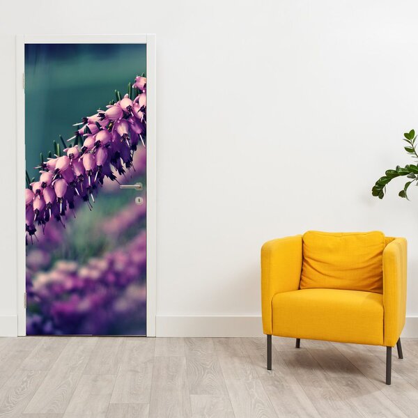 Fototapeta na dvere - Levanduľa (95x205cm)