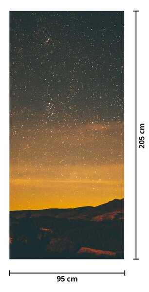 Fototapeta na dvere - Hviezdne nebo (95x205cm)