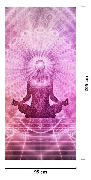 Fototapeta na dvere - Meditácia (95x205cm)