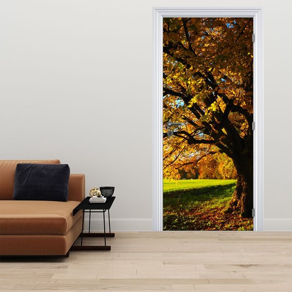 Fototapeta na dvere - Jeseň (95x205cm)