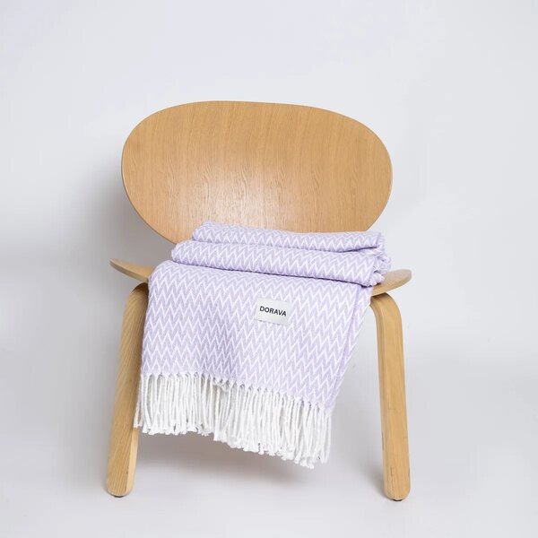 Bavlnená Deka Cassera - Beige Violet