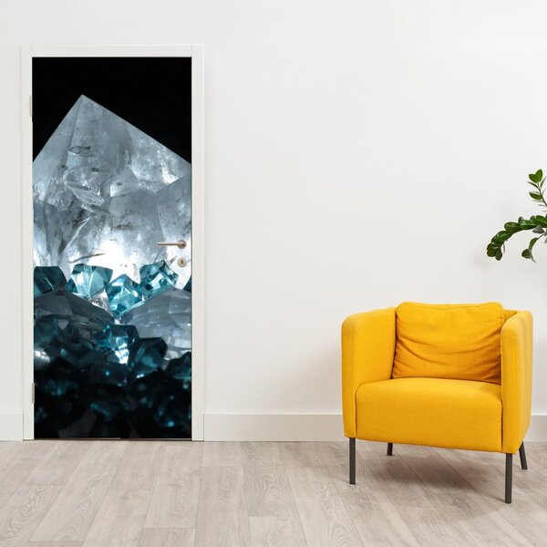 Fototapeta na dvere - Kryštál (95x205cm)