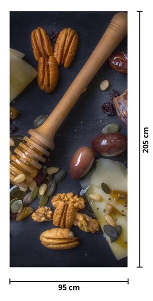 Fototapeta na dvere - Sušené ovocie (95x205cm)