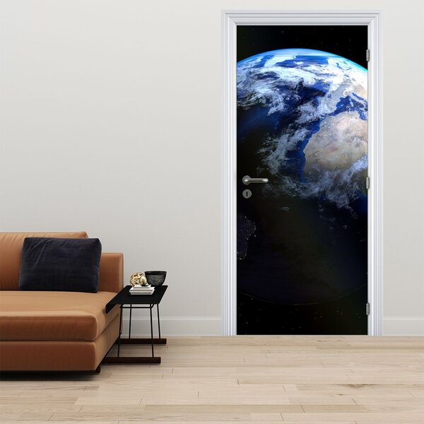 Fototapeta na dvere - Planéta Zem (95x205cm)