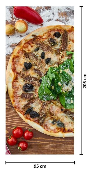 Fototapeta na dvere - Pizza (95x205cm)