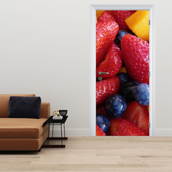 Fototapeta na dvere - Ovocie (95x205cm)