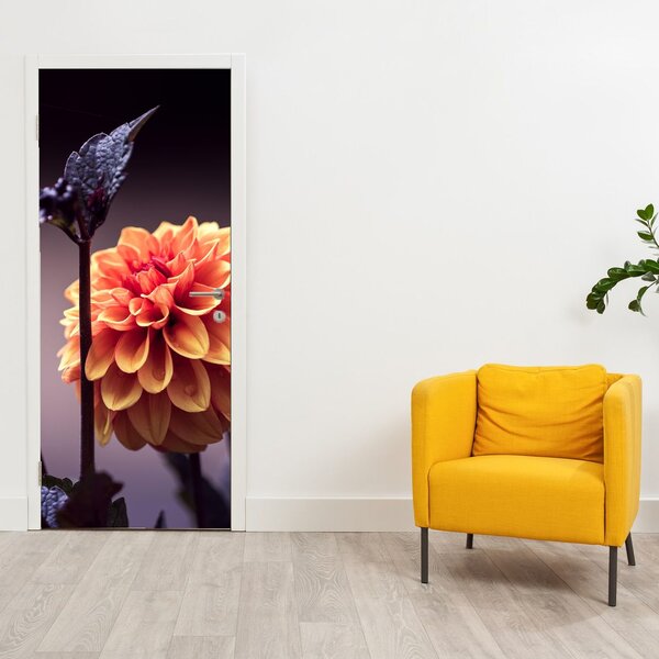 Fototapeta na dvere - Kvietok (95x205cm)