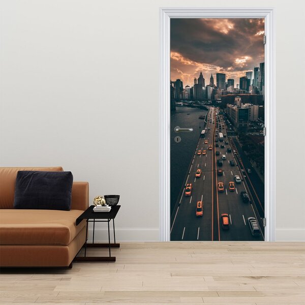Fototapeta na dvere - Manhattan (95x205cm)