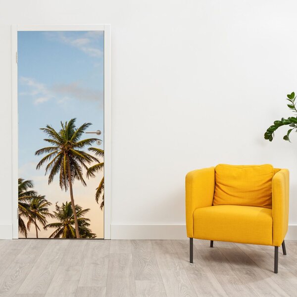Fototapeta na dvere - Palmy (95x205cm)