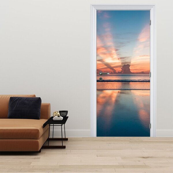 Fototapeta na dvere - Slnečné lúče nad Daytonskou plážou (95x205cm)