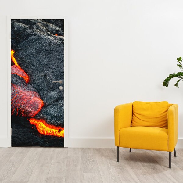 Fototapeta na dvere - Láva (95x205cm)