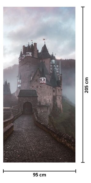 Fototapeta na dvere - Eltz Castle (95x205cm)
