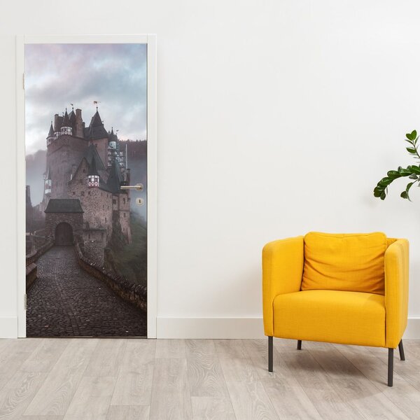 Fototapeta na dvere - Eltz Castle (95x205cm)