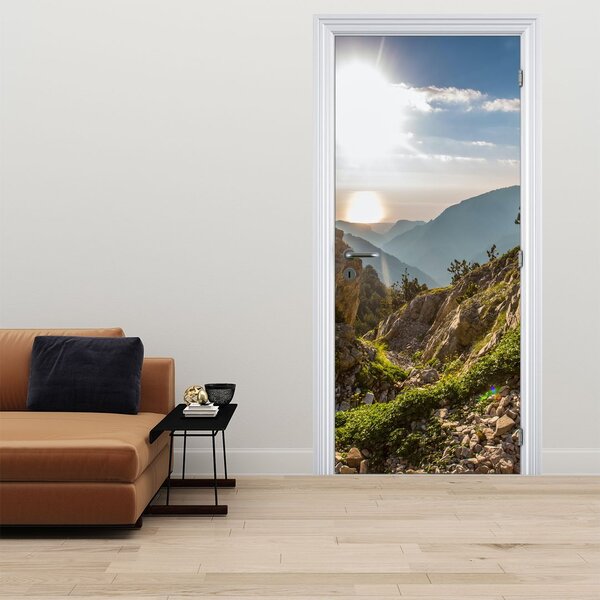 Fototapeta na dvere - Hora Olympus (95x205cm)