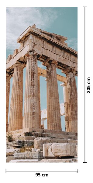Fototapeta na dvere - Antický akropolis (95x205cm)