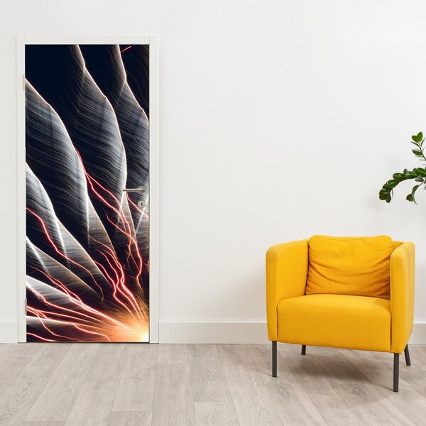 Fototapeta na dvere - Svetelný výboj (95x205cm)