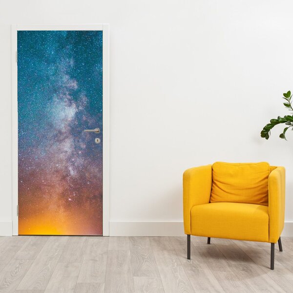 Fototapeta na dvere - Mliečna dráha (95x205cm)