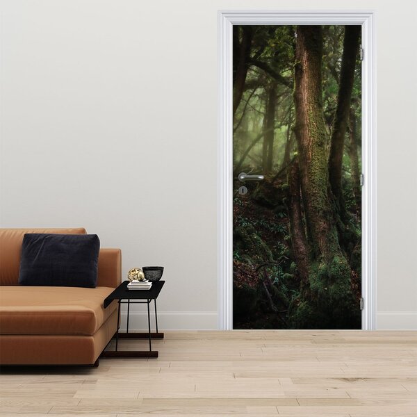 Fototapeta na dvere - Tajomný les (95x205cm)