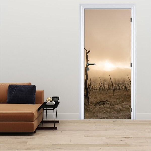 Fototapeta na dvere - Holé stromy (95x205cm)