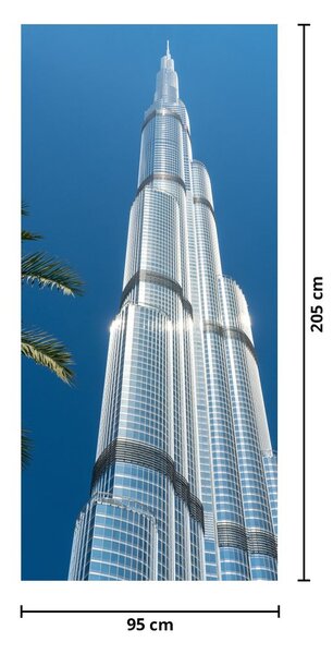 Fototapeta na dvere - Burj Khalifa (95x205cm)