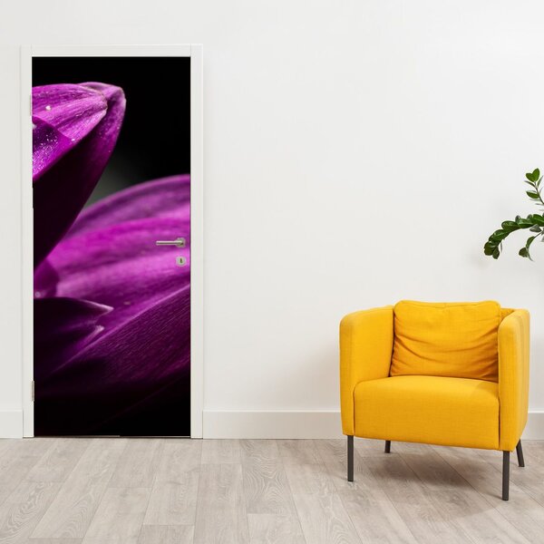 Fototapeta na dvere - Kvapka vody (95x205cm)