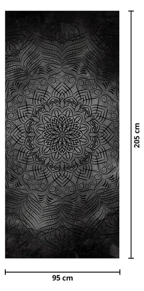 Fototapeta na dvere - Mystická mandala (95x205cm)