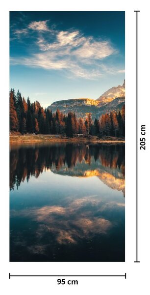 Fototapeta na dvere - Alpy (95x205cm)