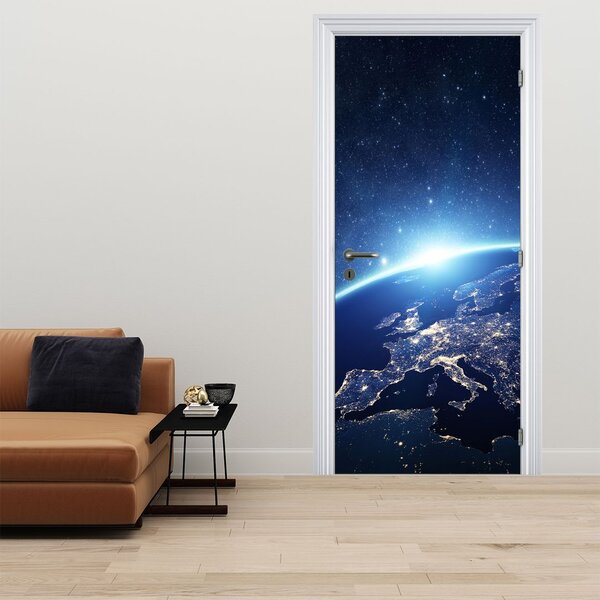 Fototapeta na dvere - Planéta Zem (95x205cm)