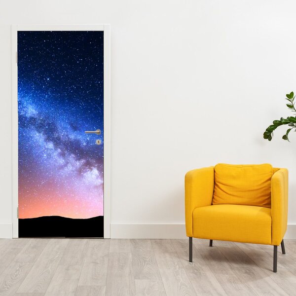 Fototapeta na dvere - Nočné krásy hviezd (95x205cm)