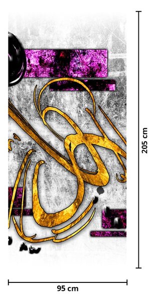 Fototapeta na dvere - Abstrakcia (95x205cm)