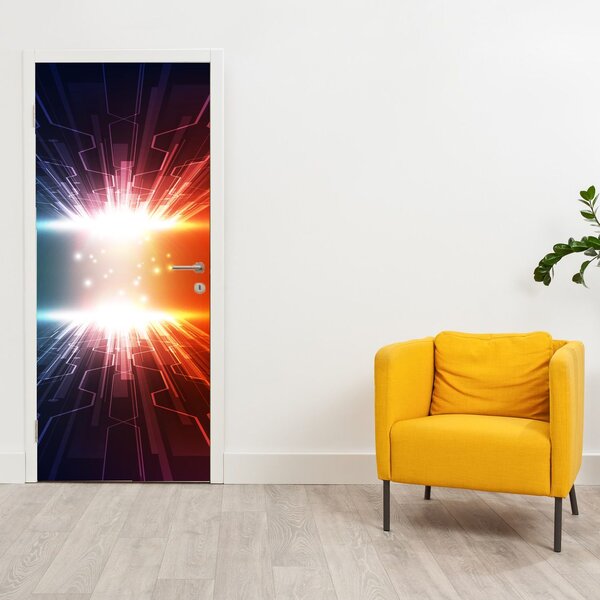 Fototapeta na dvere - Aktívny náboj (95x205cm)