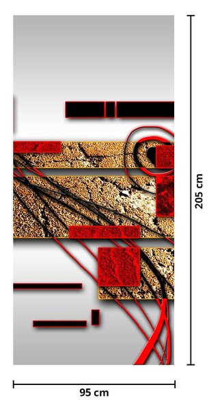 Fototapeta na dvere - Abstrakcia (95x205cm)