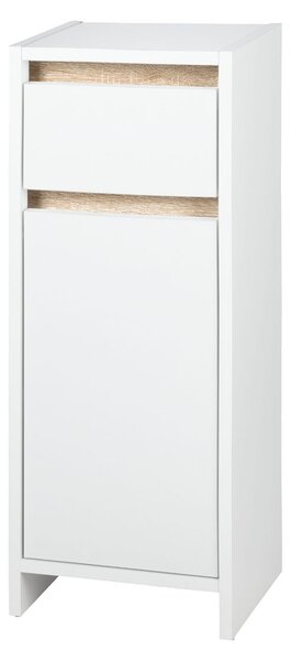 Livarno home Kúpeľňová skrinka Oslo s dvierkami a zásuvkou, biela (100351815)