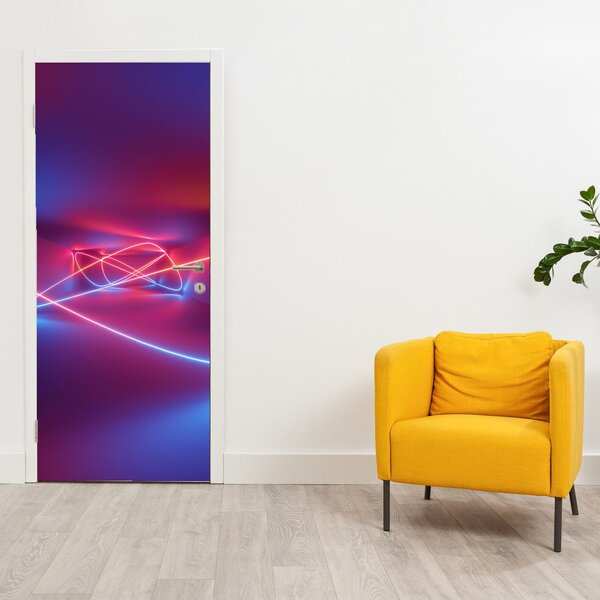 Fototapeta na dvere - Moderná abstrakcia (95x205cm)