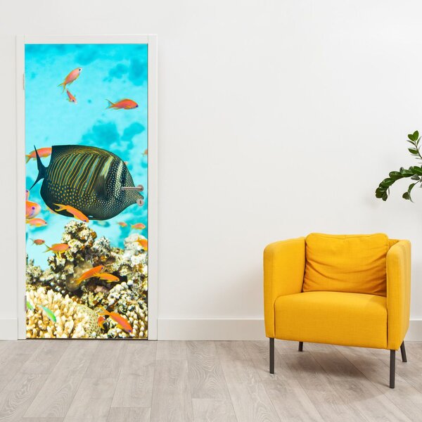 Fototapeta na dvere - Podmorský svet (95x205cm)