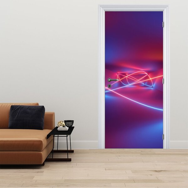 Fototapeta na dvere - Moderná abstrakcia (95x205cm)